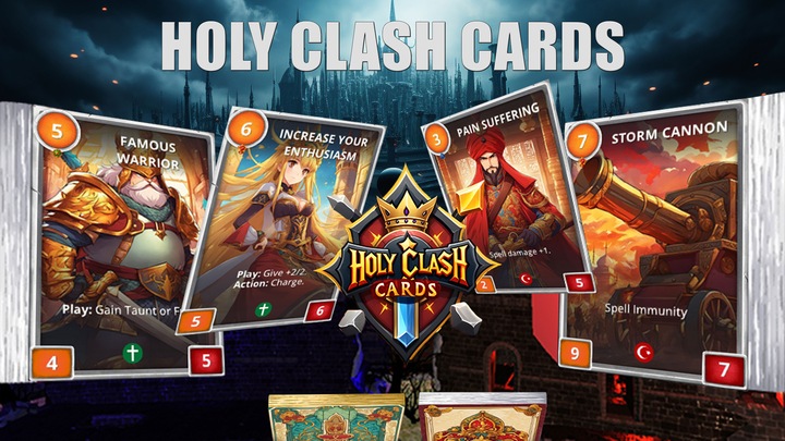 Holy Clash Cards