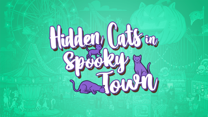 Hidden Cats in Spooky Town