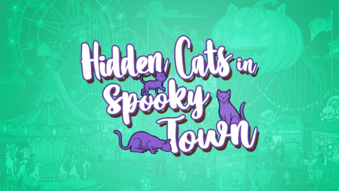 Hidden Cats in Spooky Town