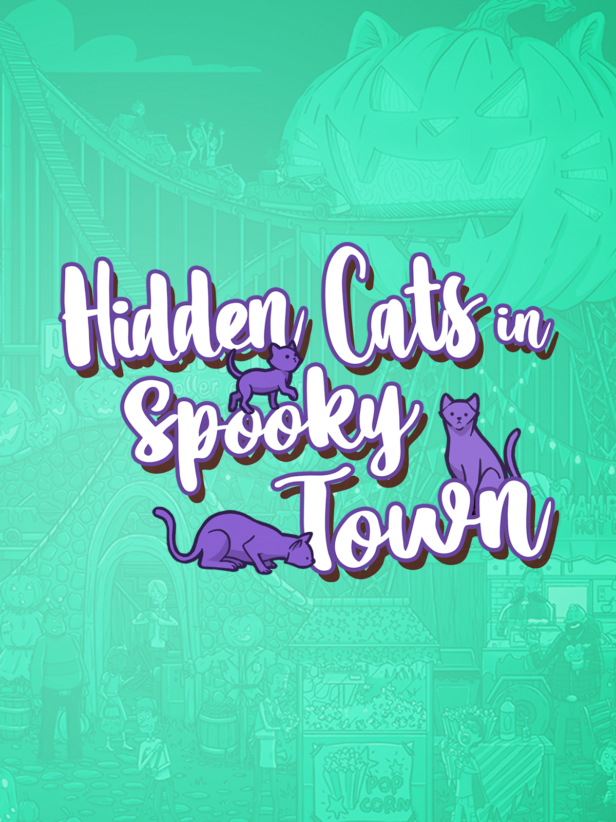 Hidden Cats in Spooky Town