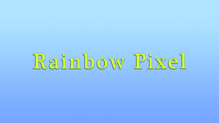 Rainbow Pixel - Color by Number