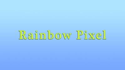 Rainbow Pixel - Color by Number