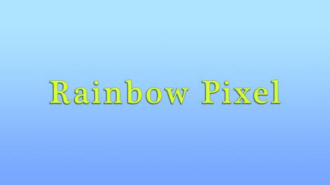 Rainbow Pixel - Color by Number