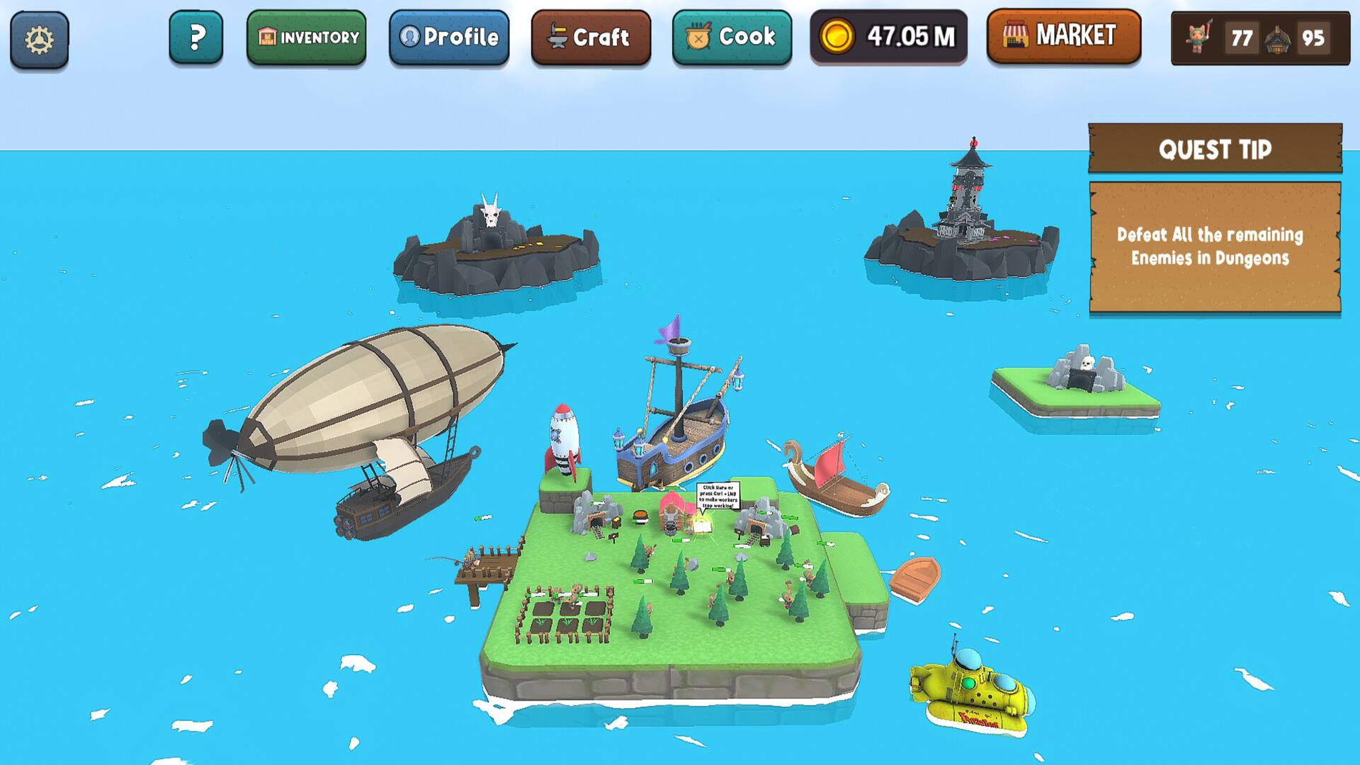 Island Idle RPG