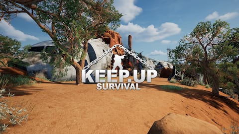 KeepUp Survival - Red Desert Map