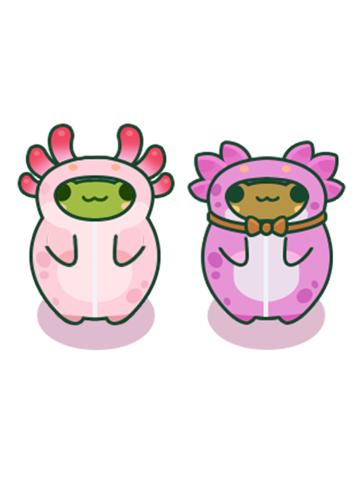 Worker Costume Axolotls