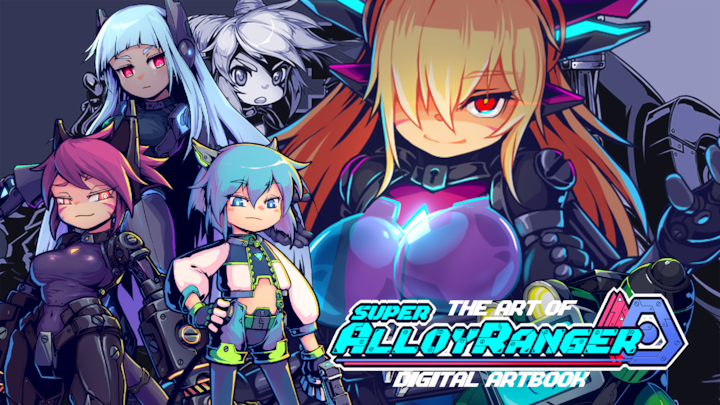 Super Alloy Ranger - Digital Artbook