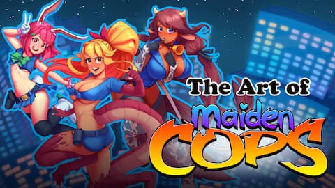 Maiden Cops Art Book