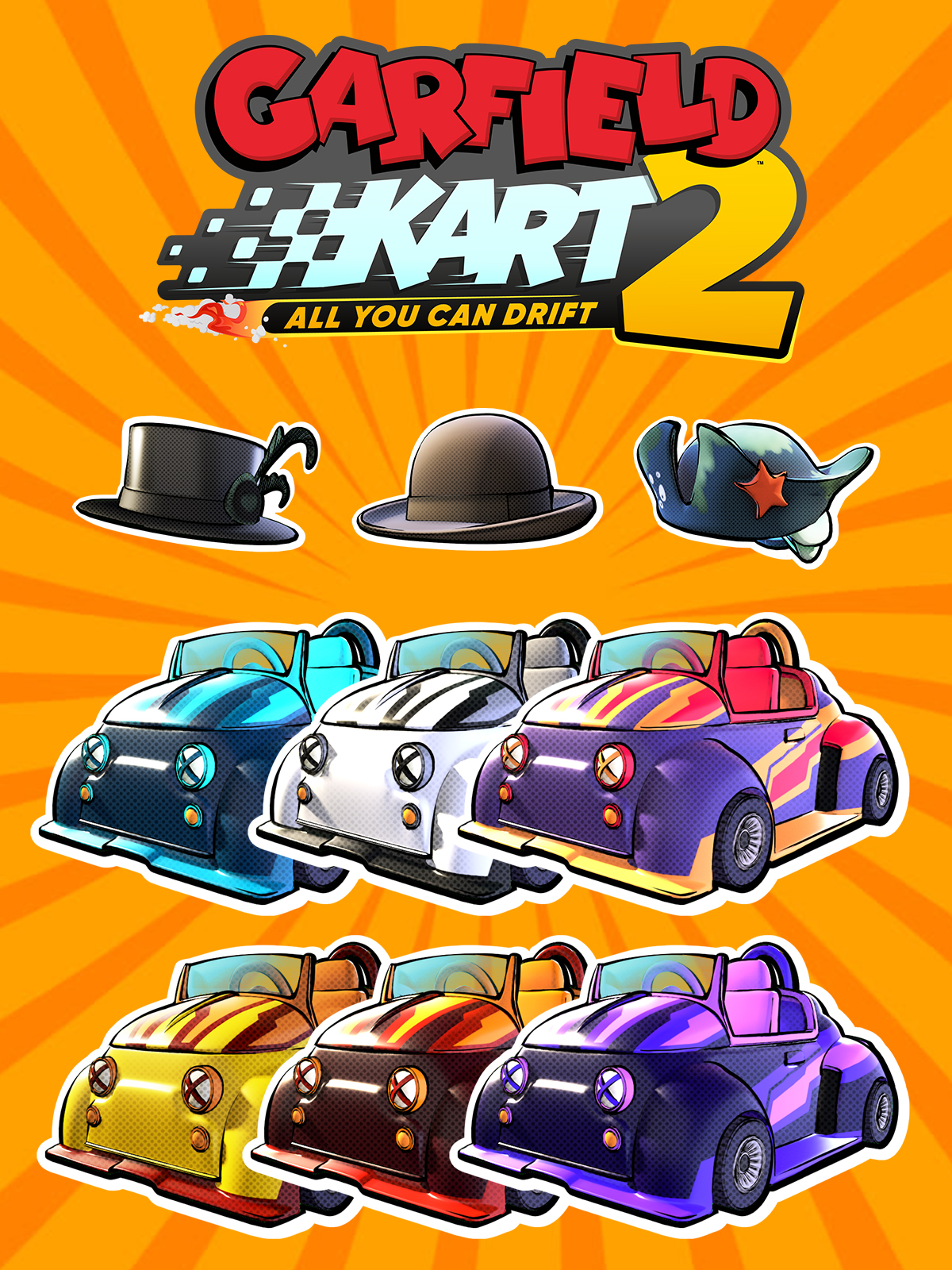 Garfield Kart 2 - All You Can Drift - Garfing Cosmeowtics - OfferImageTall