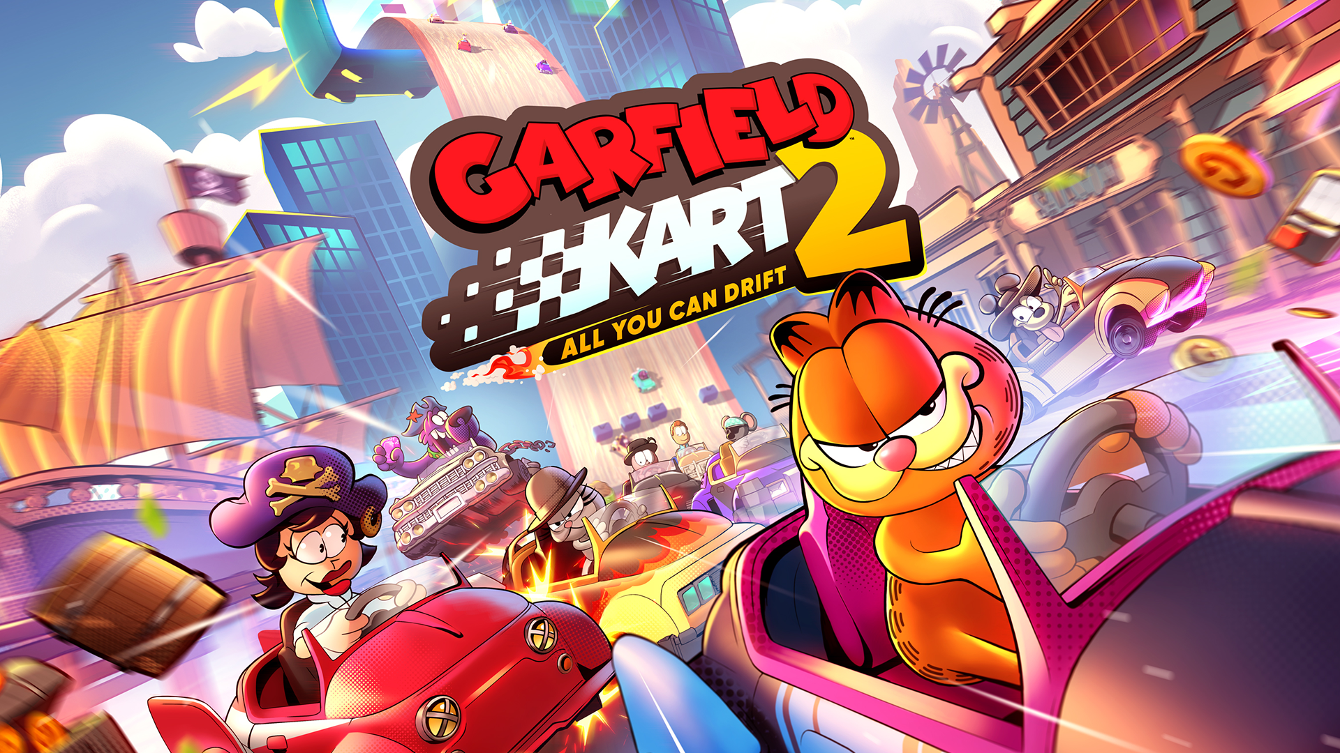 Garfield Kart 2 - All You Can Drift | 立刻购买并下载- Epic游戏商城