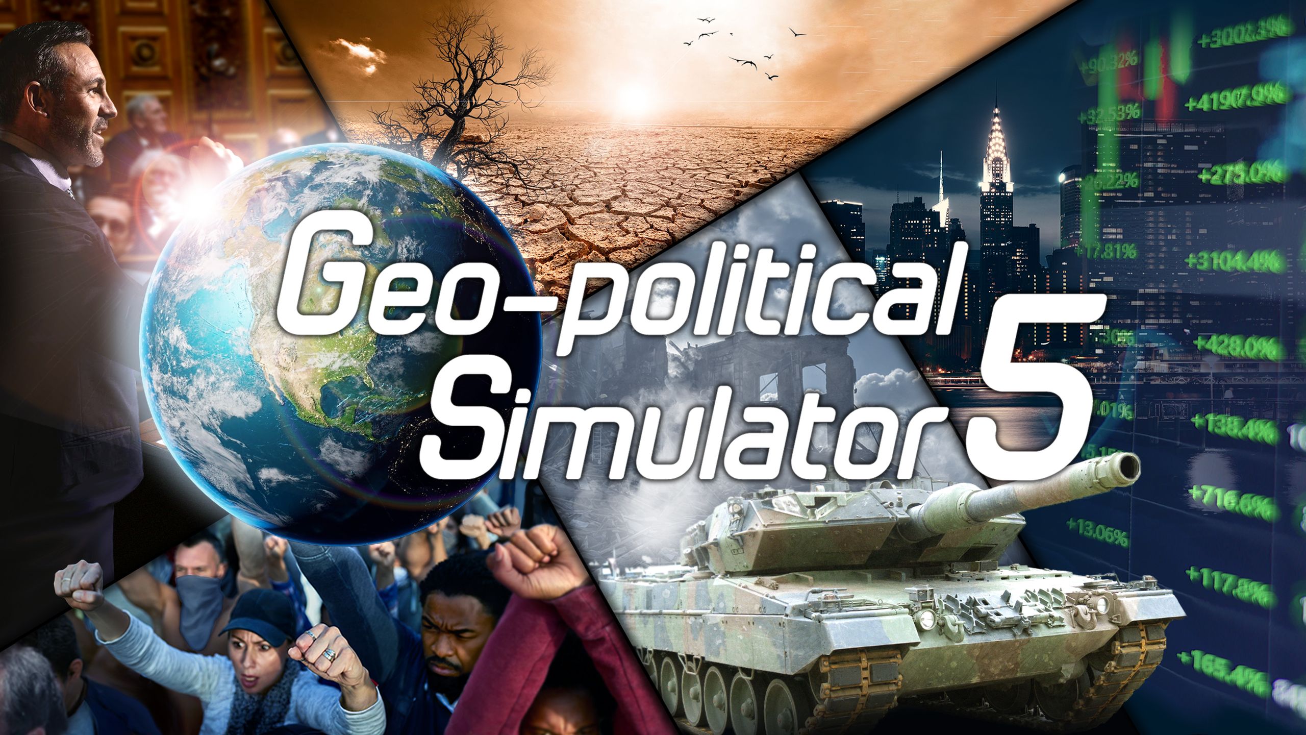 Geo-Political Simulator 5 DLC och alla tillägg – Epic Games Store
