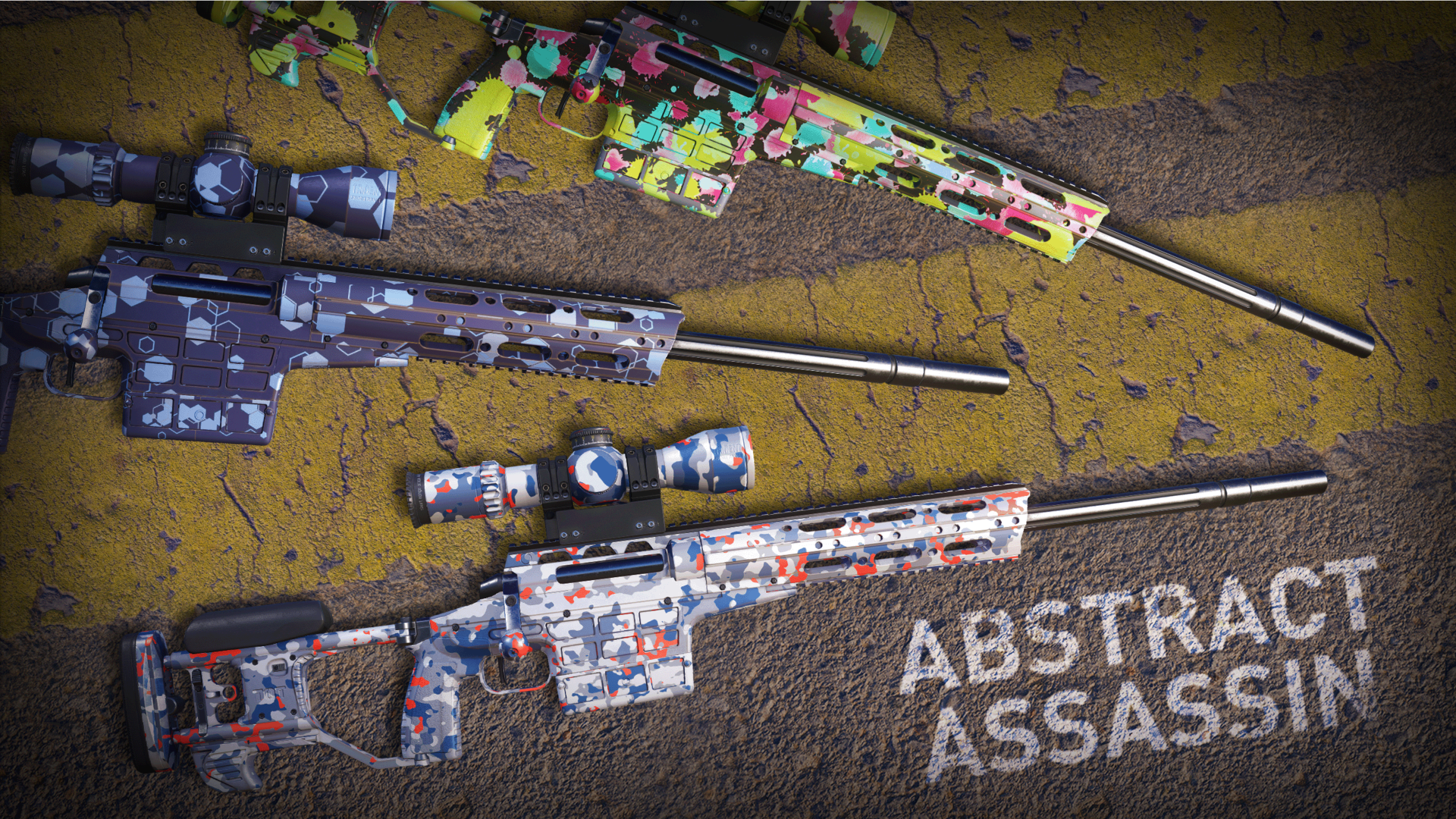 Sniper Ghost Warrior Contracts 2 - Abstract Assassin Skin Pack
