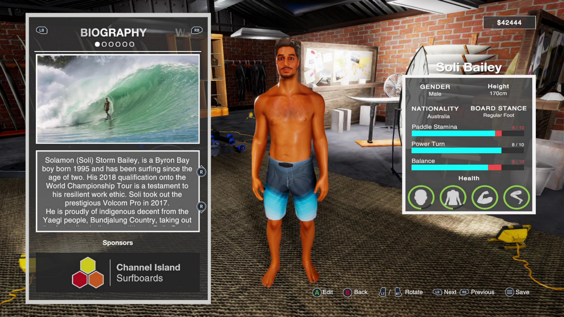 Barton Lynch Pro Surfing-octzf