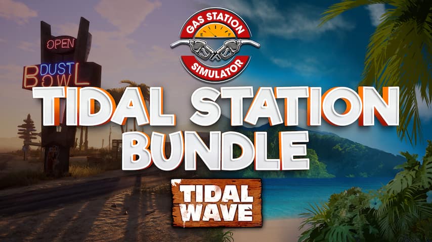 gas station simulator – tidal station bundle vertical card thumbnail