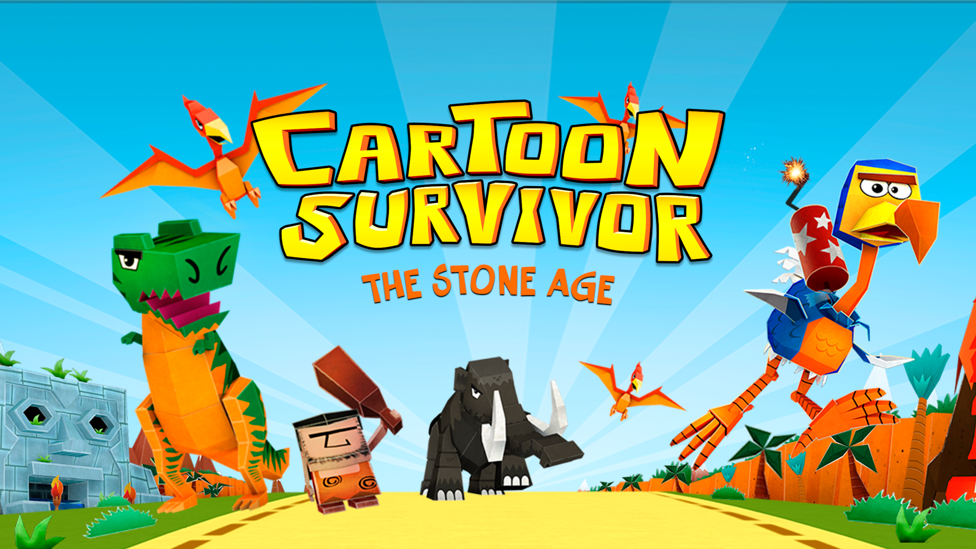 Cartoon Survivor - Stone Age