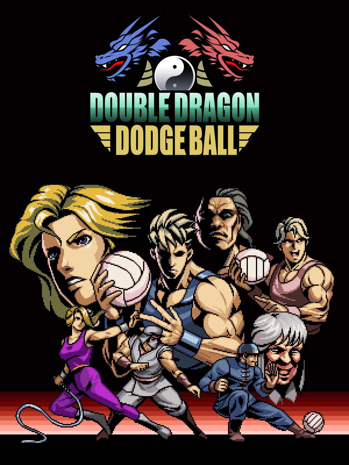 Double Dragon Dodgeball - OfferImageTall