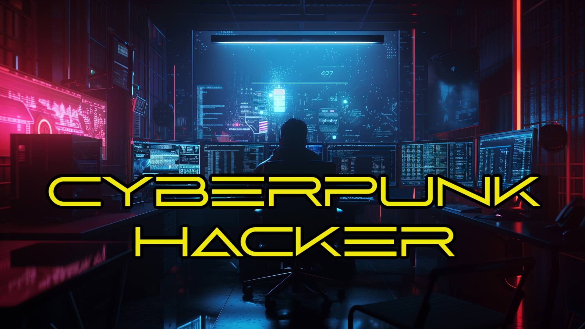 Cyberpunk Hacker