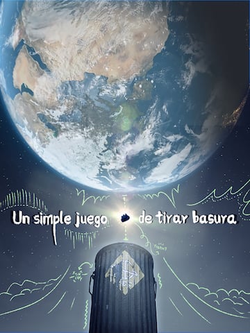 Un simple juego de tirar basura