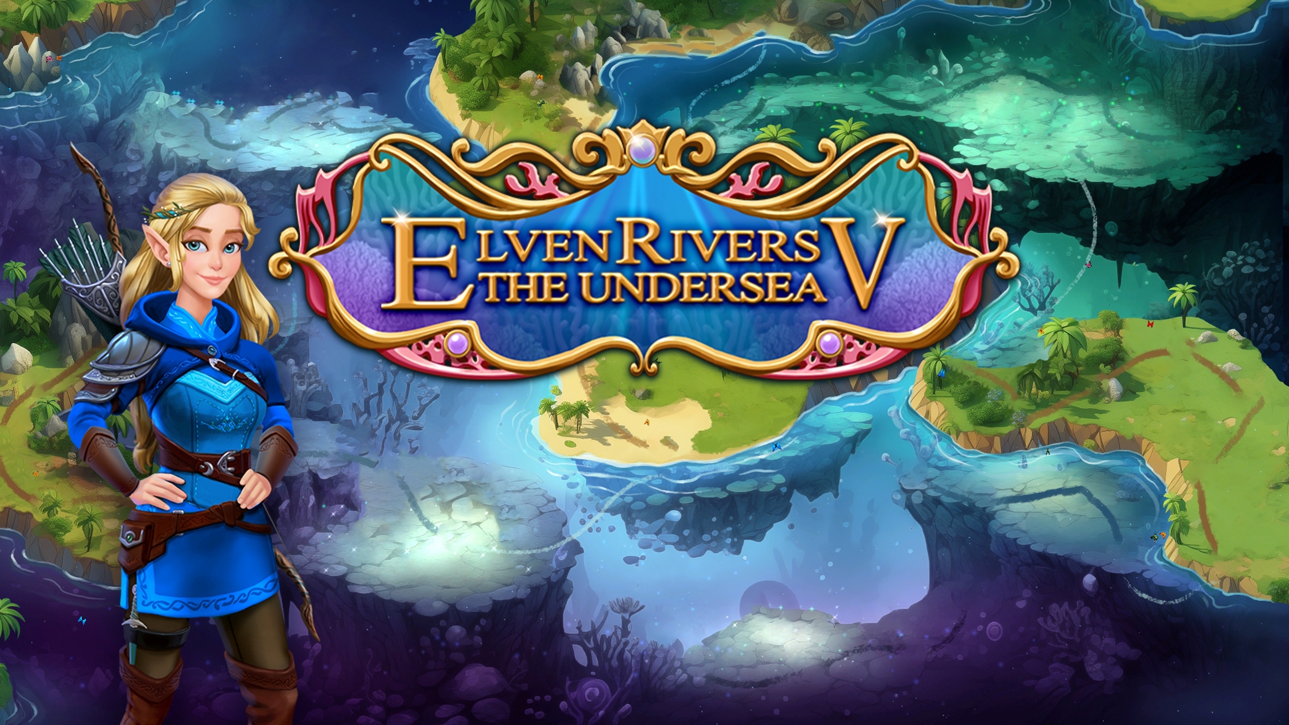 elven rivers 5: under sea vertical card thumbnail