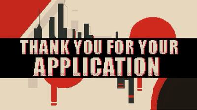 Thank You for Your Application