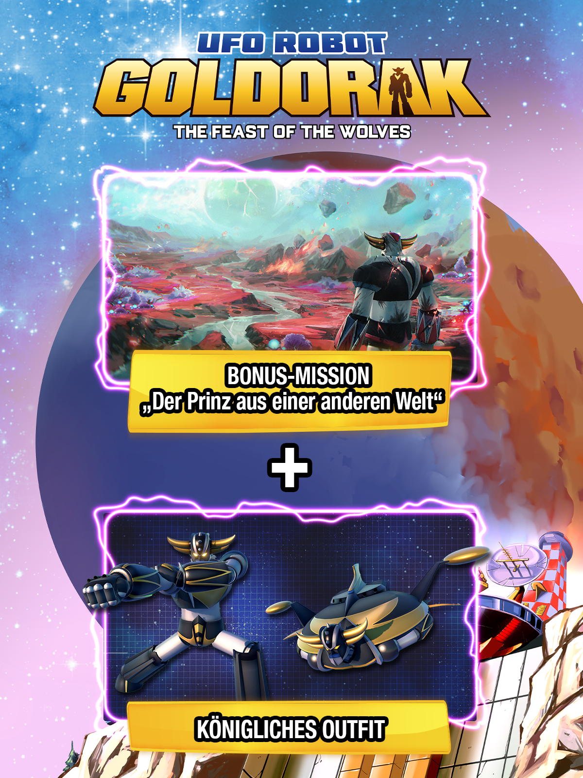 UFO ROBOT GRENDIZER – The Feast of the Wolves - Deluxe Upgrade