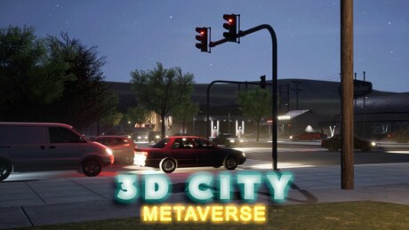 Купить ключ дешево 3D City. Metaverse