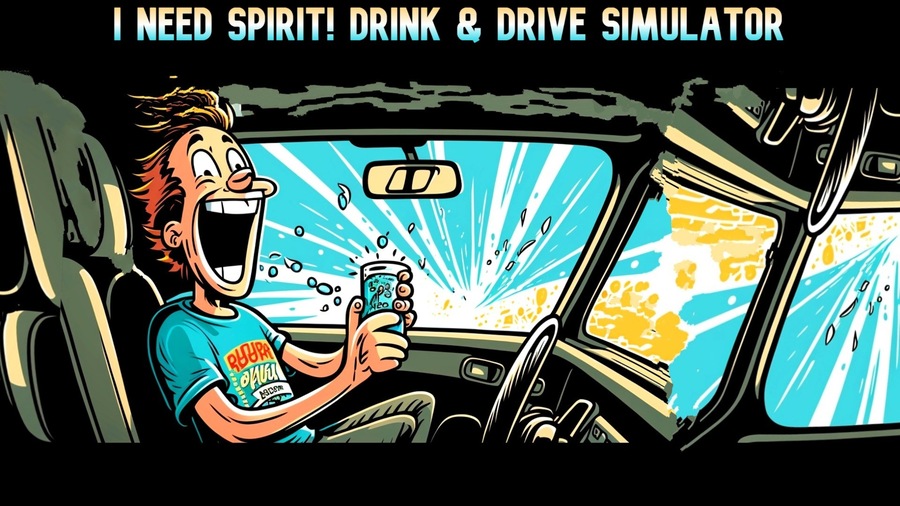 I Need Spirit Drink and Drive Simulator