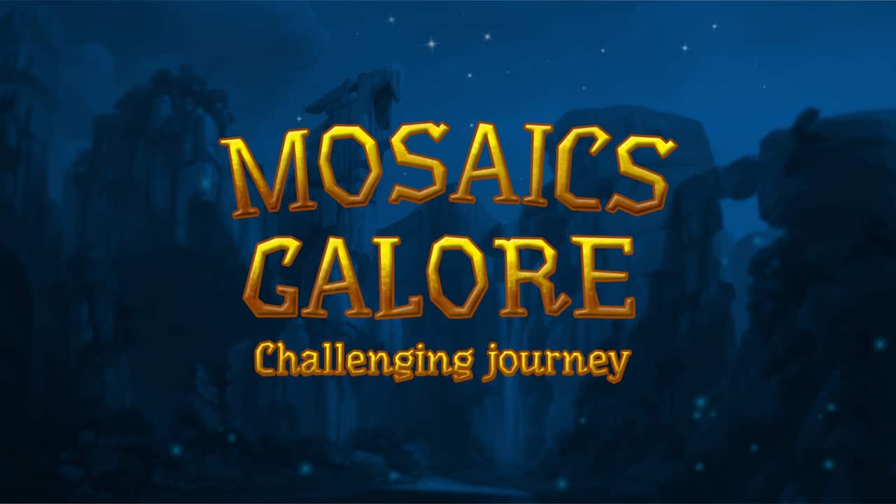 Mosaics Galore. Challenging journey Nintendo Switch gameplay screenshot 1 of 1