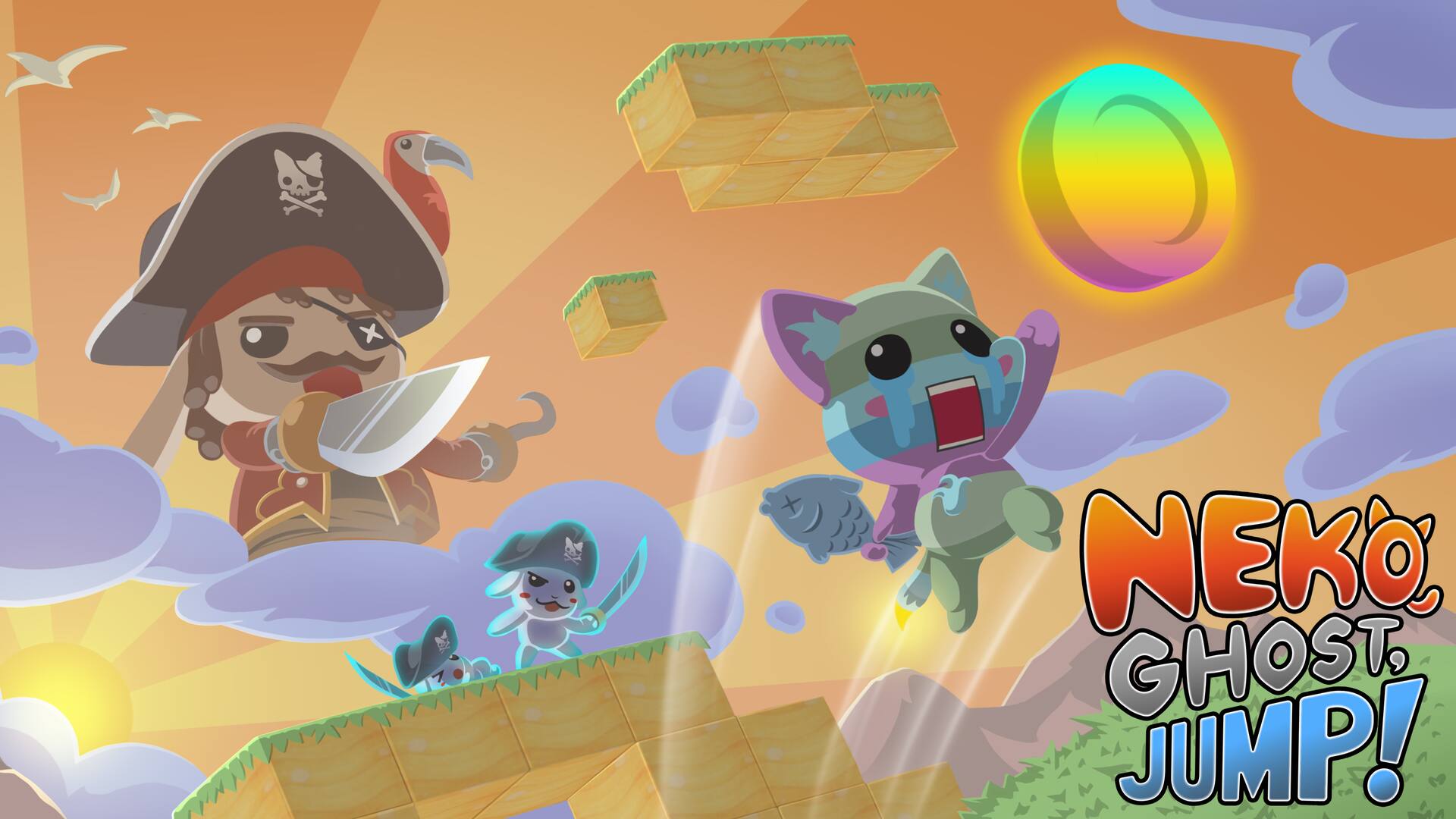 Neko Ghost, Jump!