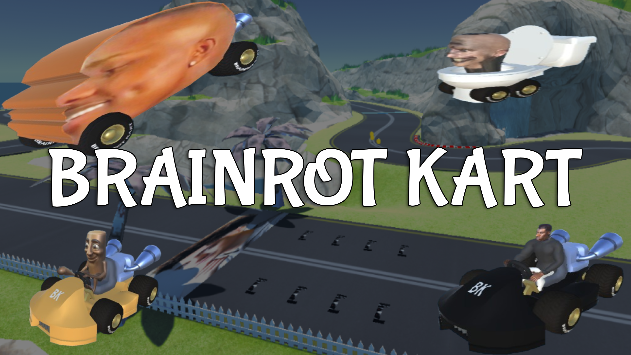 brainrot kart vertical card thumbnail