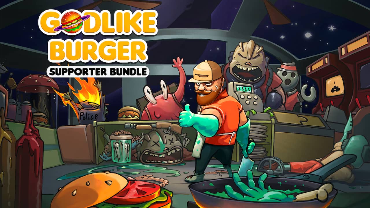 Godlike Burger - Supporter Bundle screenshot screenshot 0