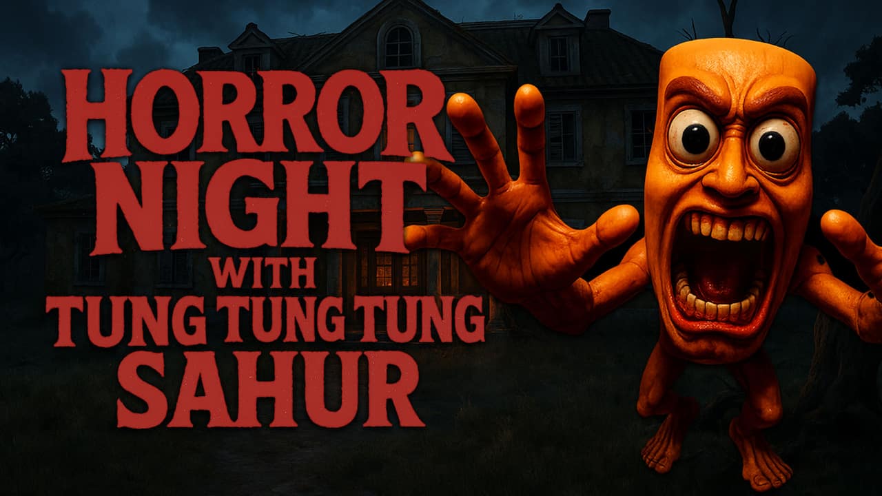 Horror Night with Tung Tung Tung Sahur PC gameplay screenshot 1 of 11