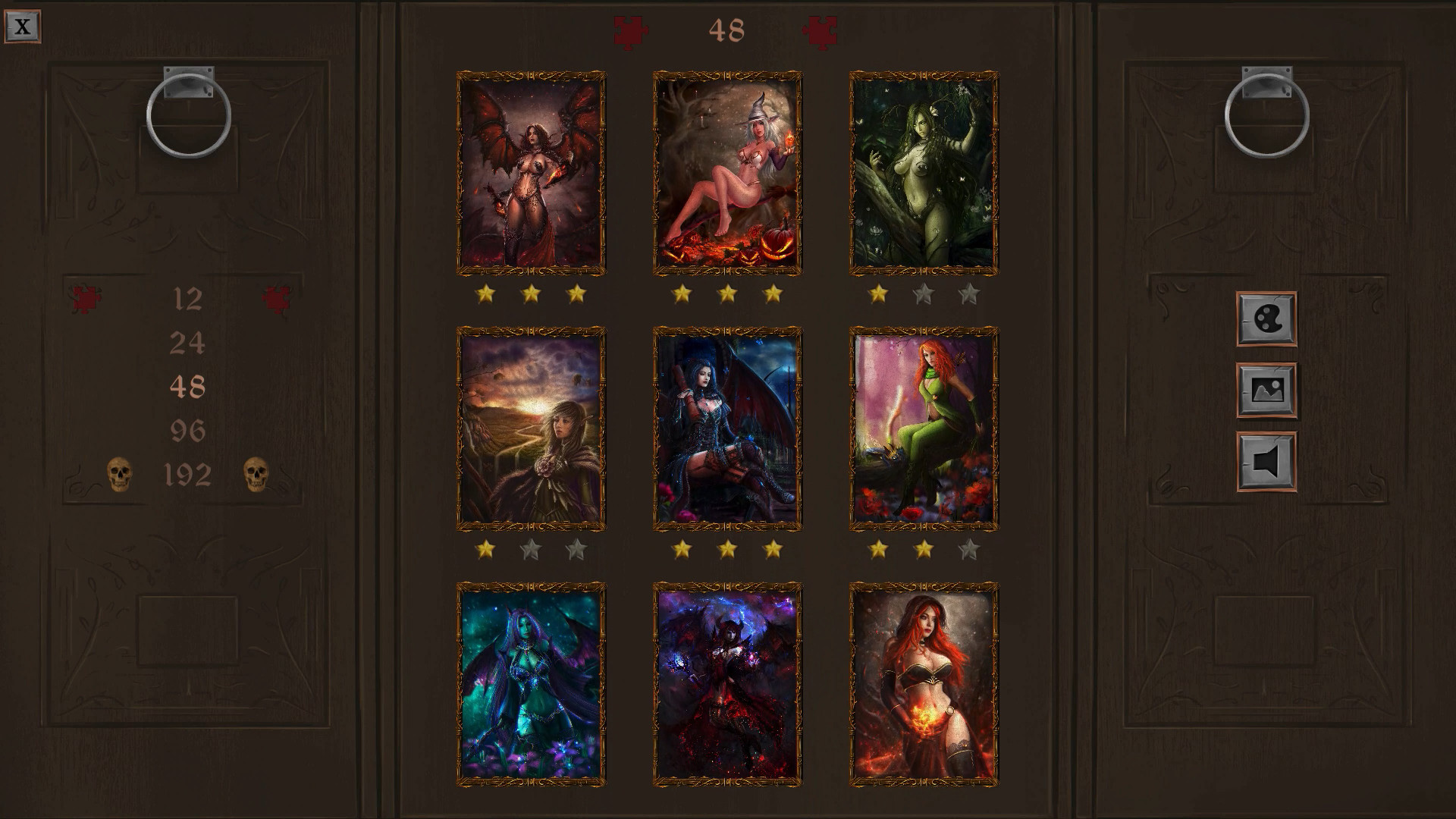 Dark Fantasy Jigsaw Puzzle-194ul