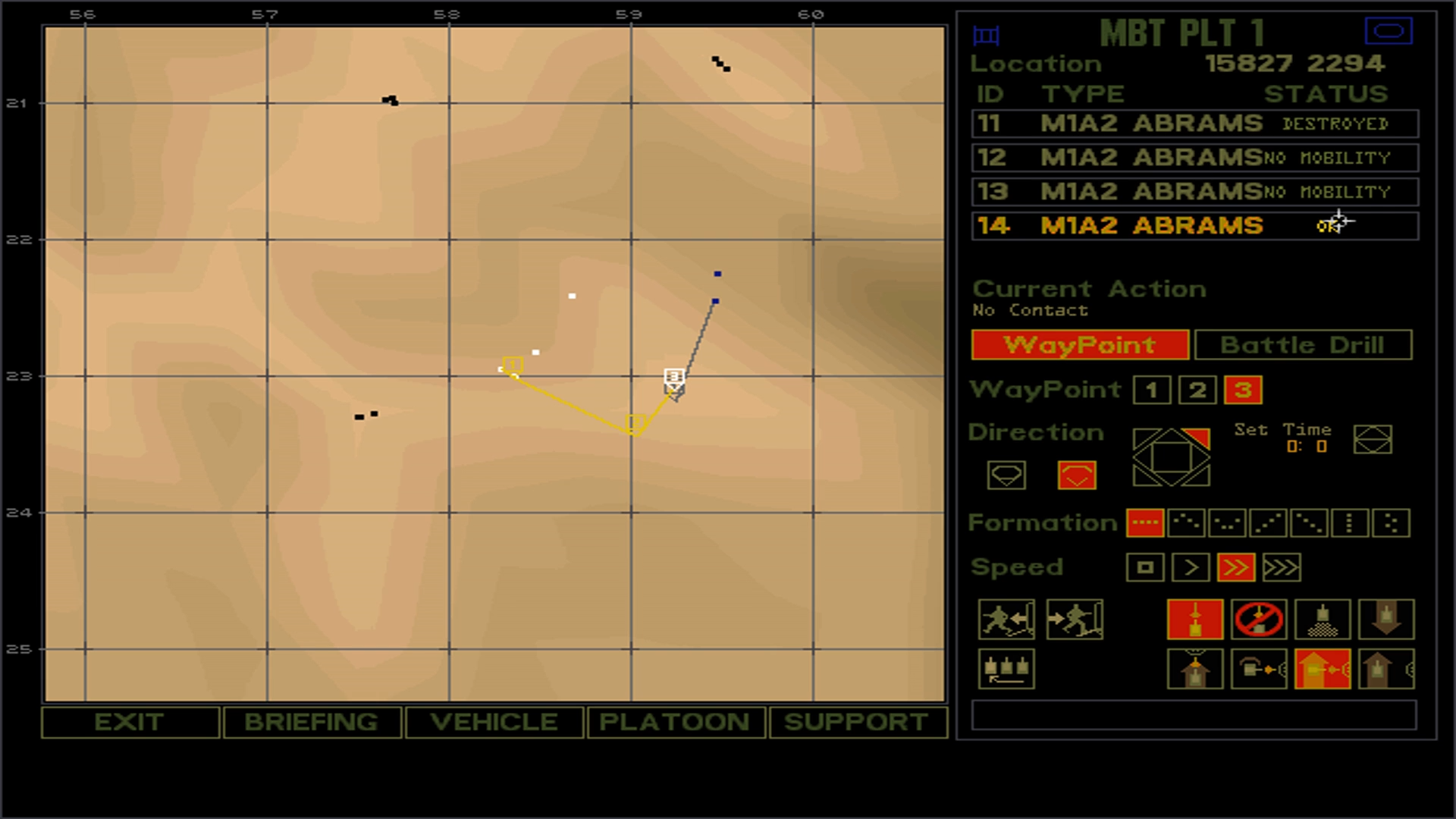 M1 Tank Platoon 2-14tkm