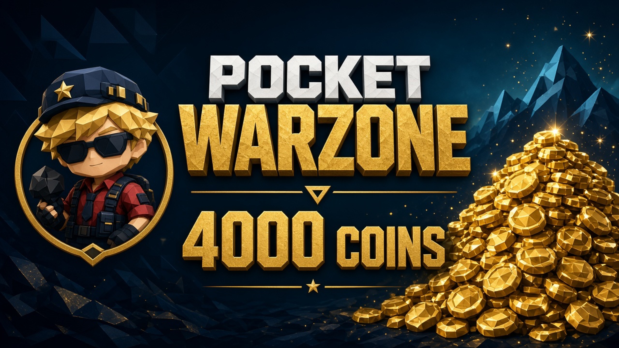 Pocket Warzone 4000 Coin Offer