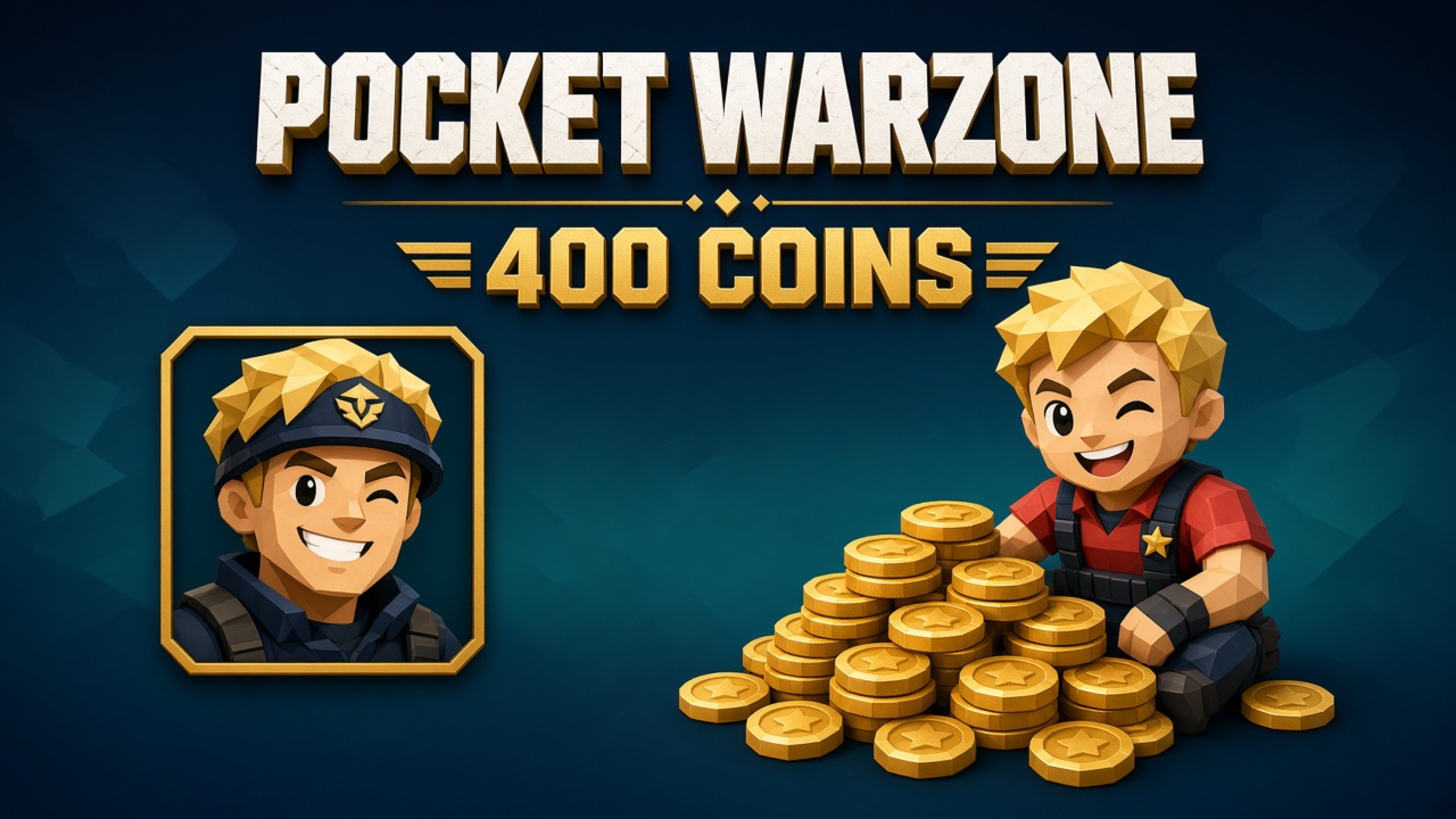 Pocket Warzone 400 Coin Offer