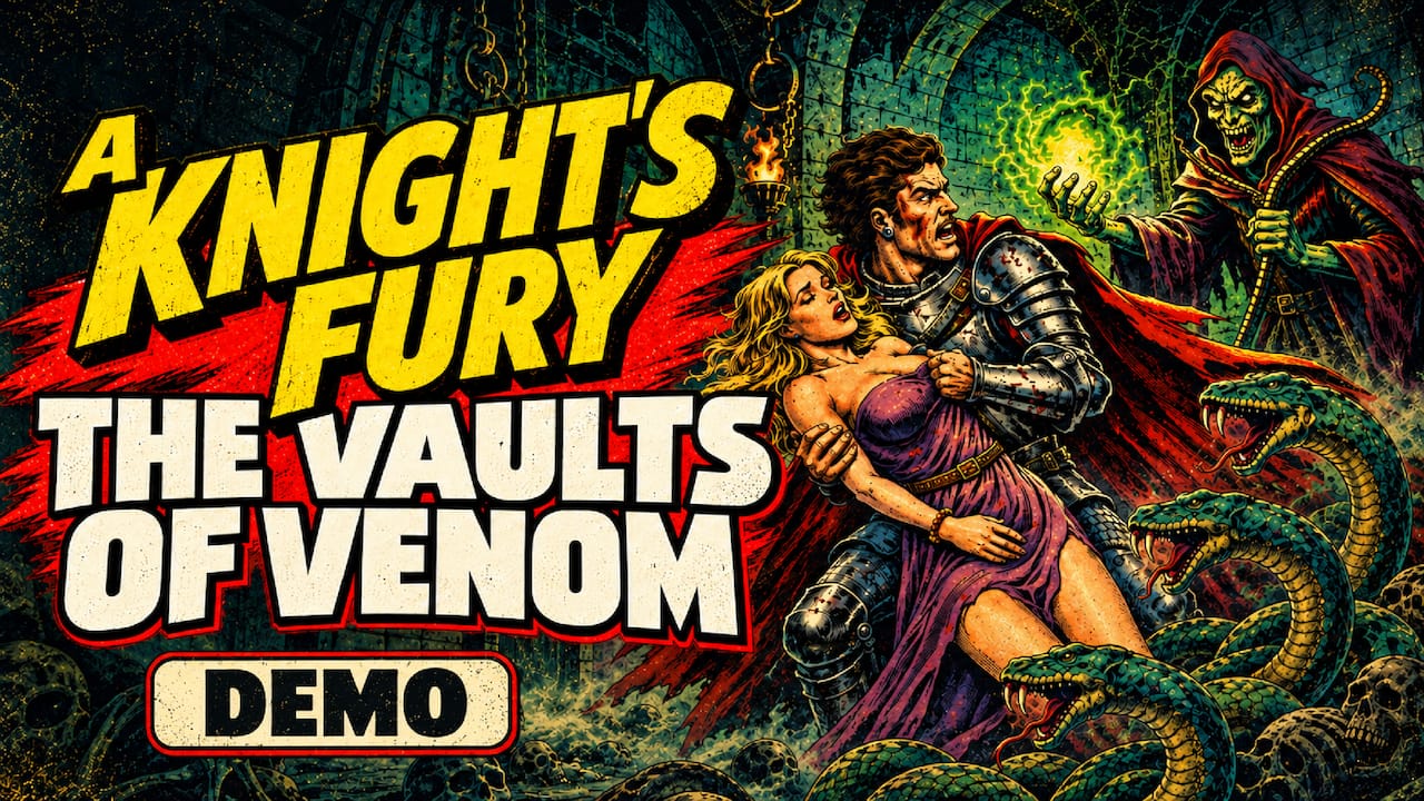 A Knight's Fury - The Vaults of Venom Demo PC gameplay screenshot 1 of 1