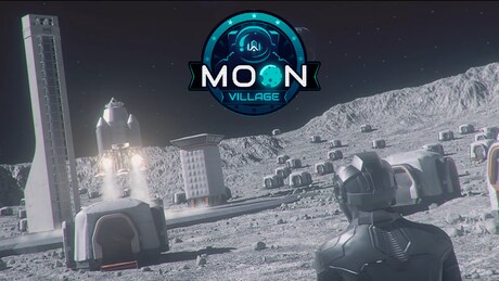 Купить ключ дешево Moon Village Simulator