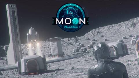 Moon Village Simulator
