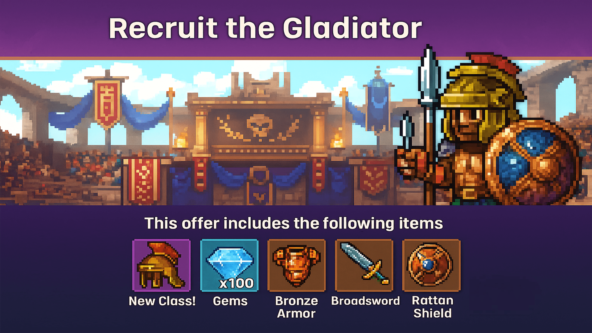 Recruit the Gladiator