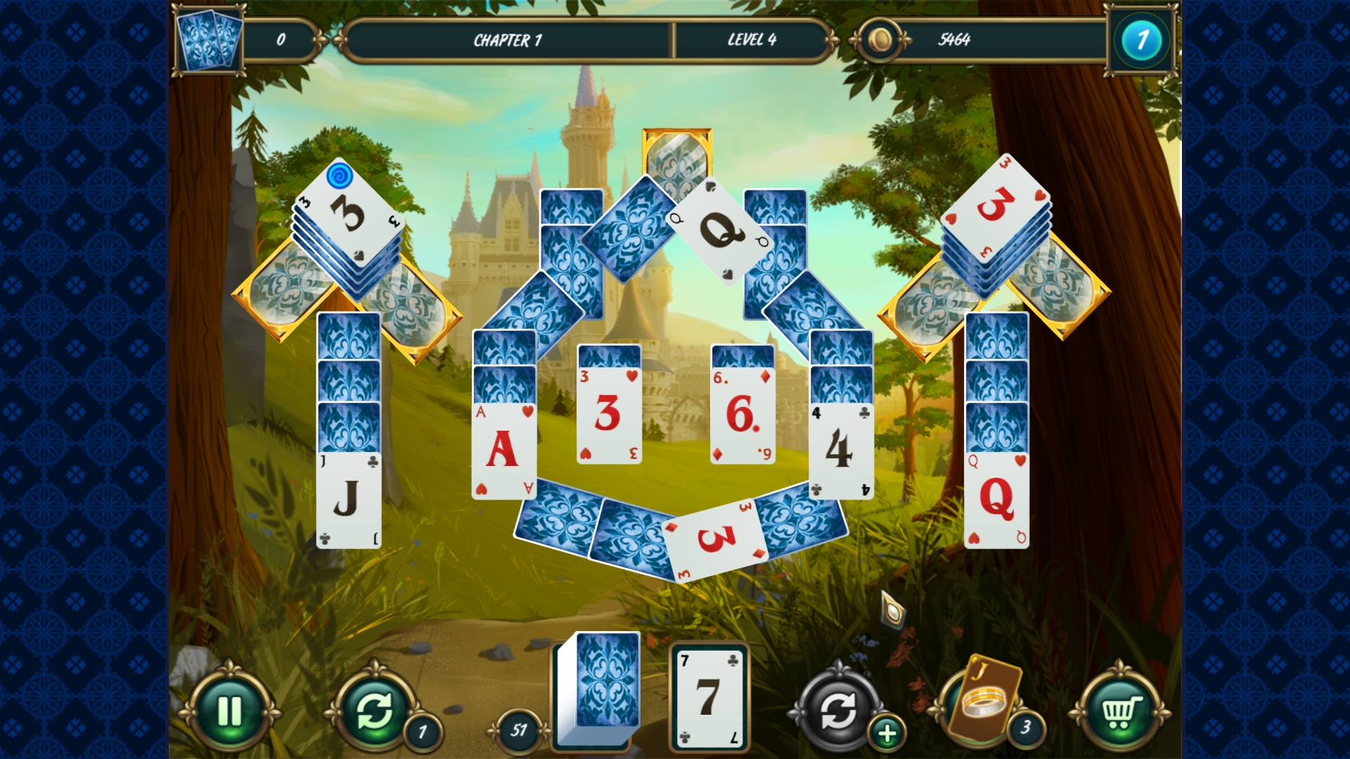 Mystery Solitaire. Grimm's Tales 2-1i8s7