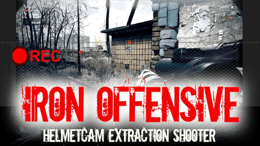Iron Offensive: Helmet Cam Extraction Shooter PC game deal – free