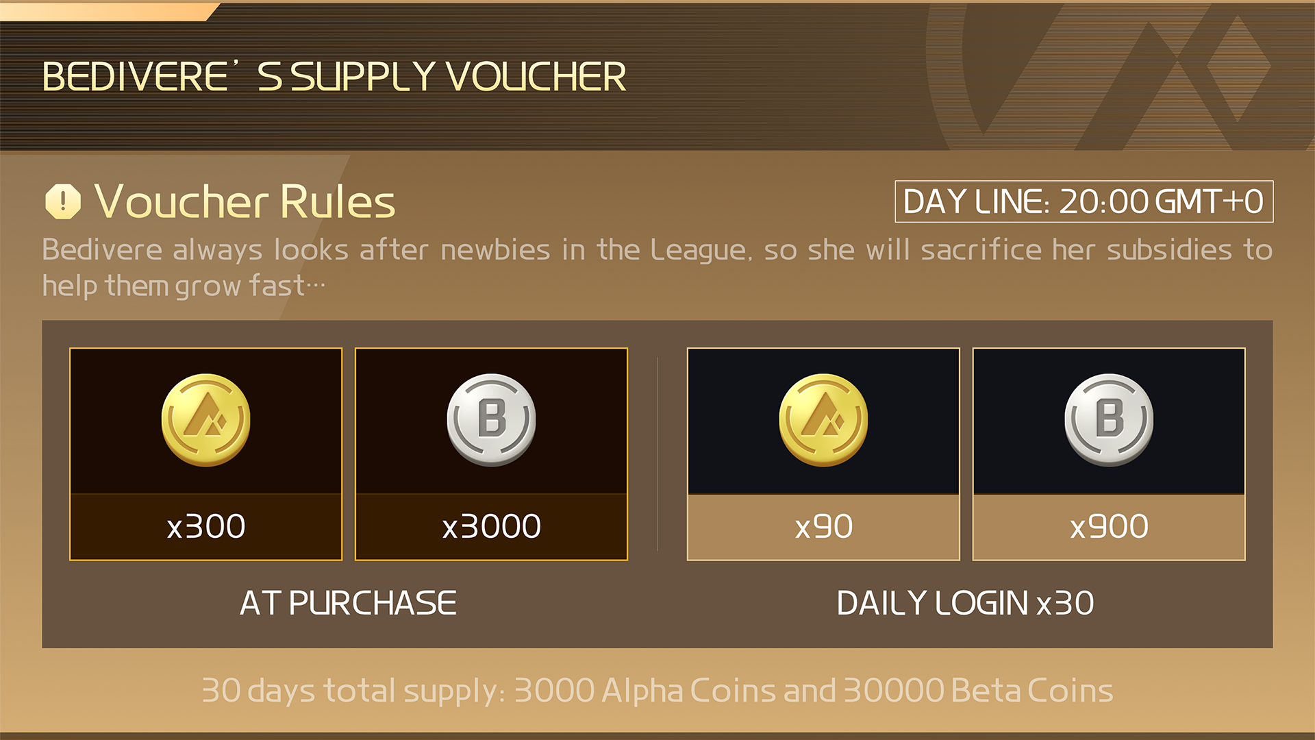 Bedivere's Supply Voucher - featuredMedia