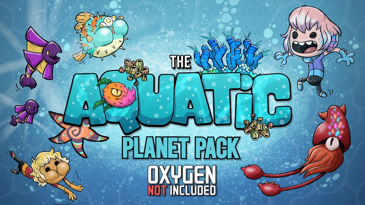 Oxygen Not Included: The Aquatic Planet Pack
