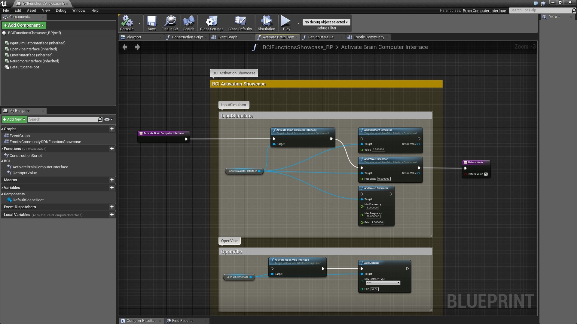 Brain Computer Interface Plugin in Code Plugins UE Marketplace