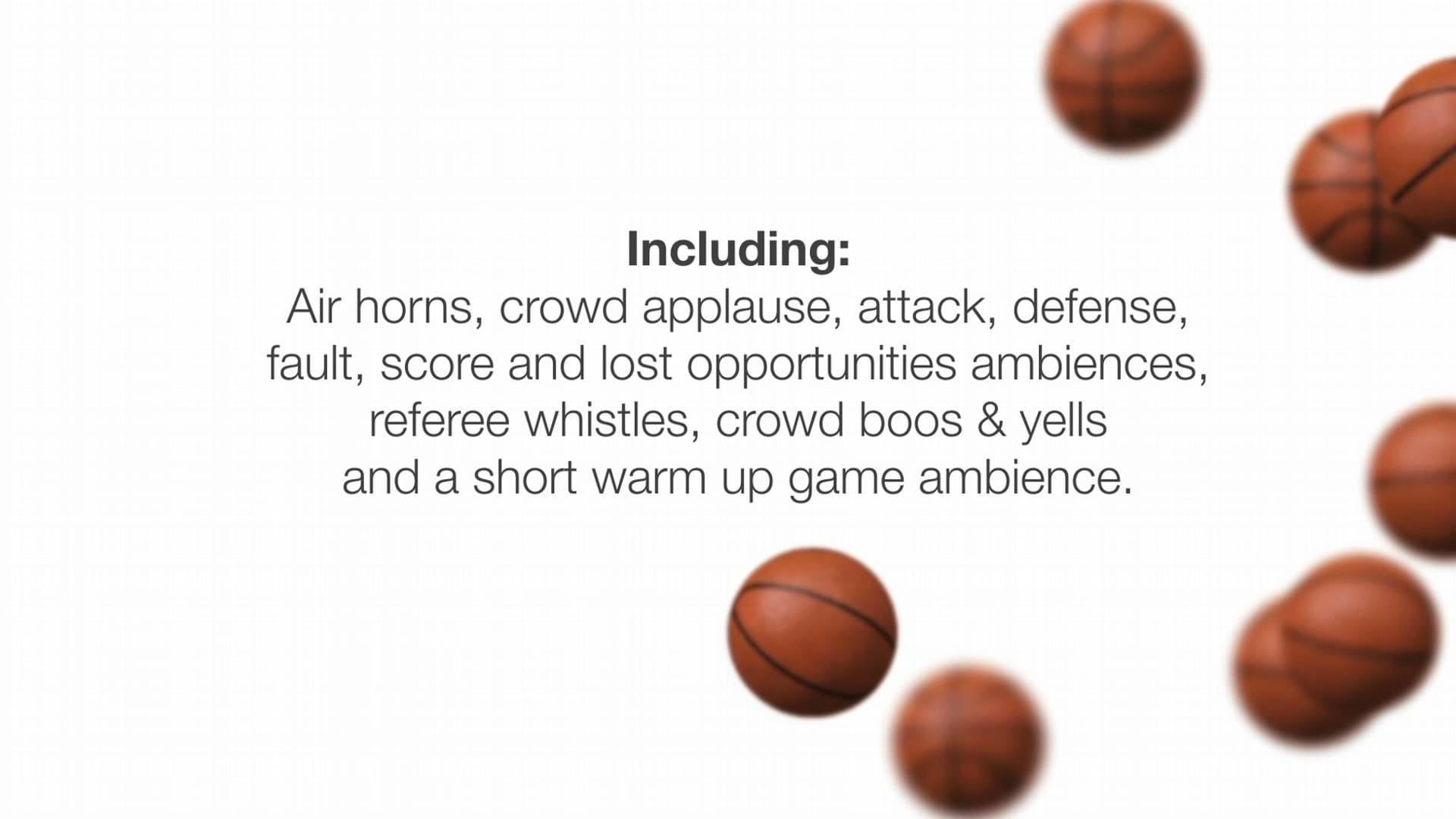 Basketball Game Pro in Sound Effects UE Marketplace