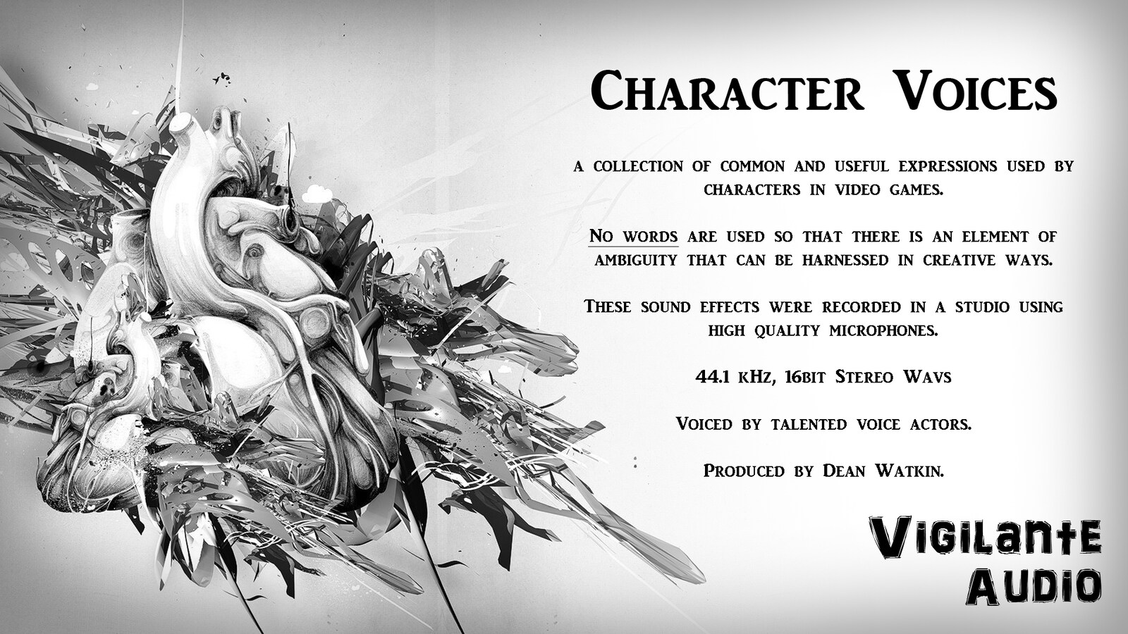 Character Voices in Sound Effects UE Marketplace