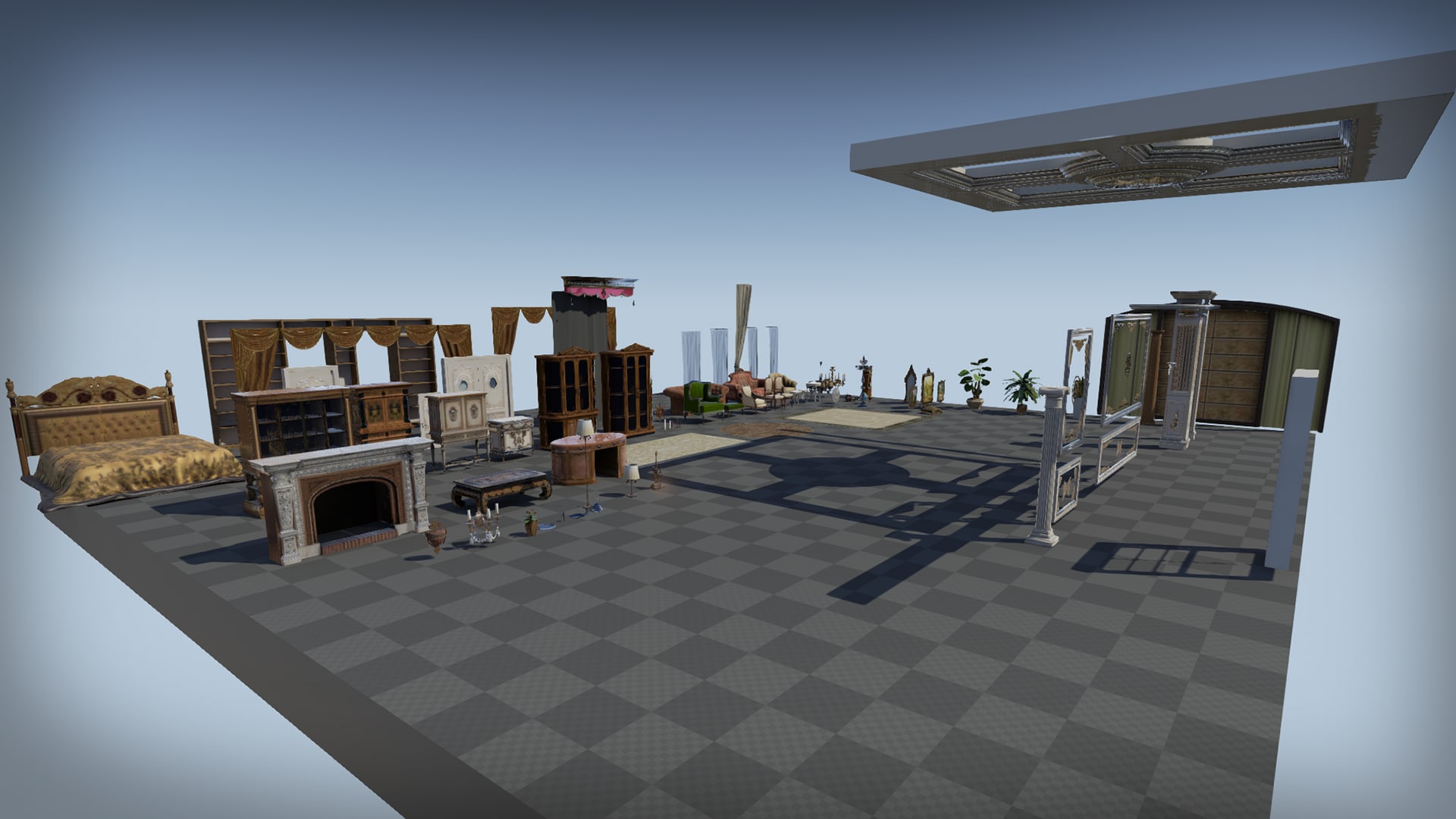 European Furniture in Props UE Marketplace