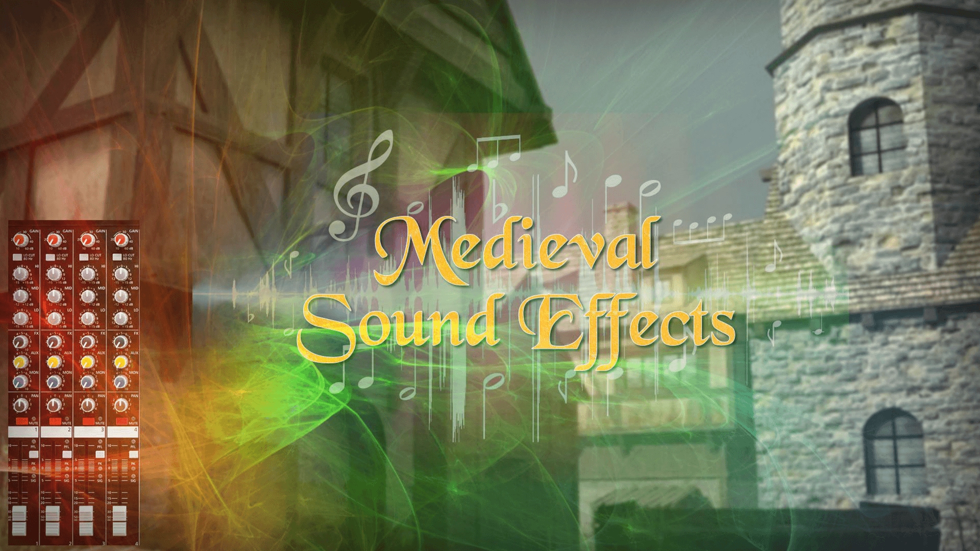 在音效创建的Medieval Fantasy Sound Effects 虚幻引擎商城