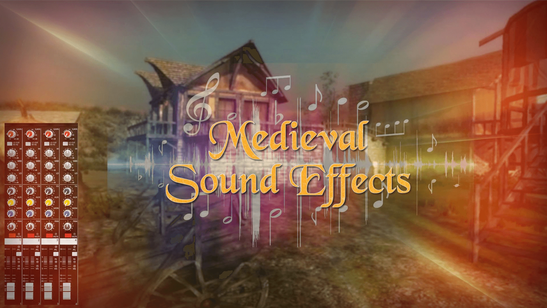在音效创建的Medieval Fantasy Sound Effects 虚幻引擎商城